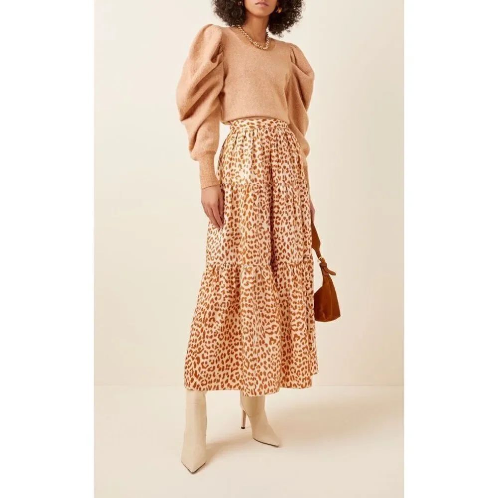 Ulla Johnson Marin 100% wool pullover color: amber Size P (Fits like US2/4)